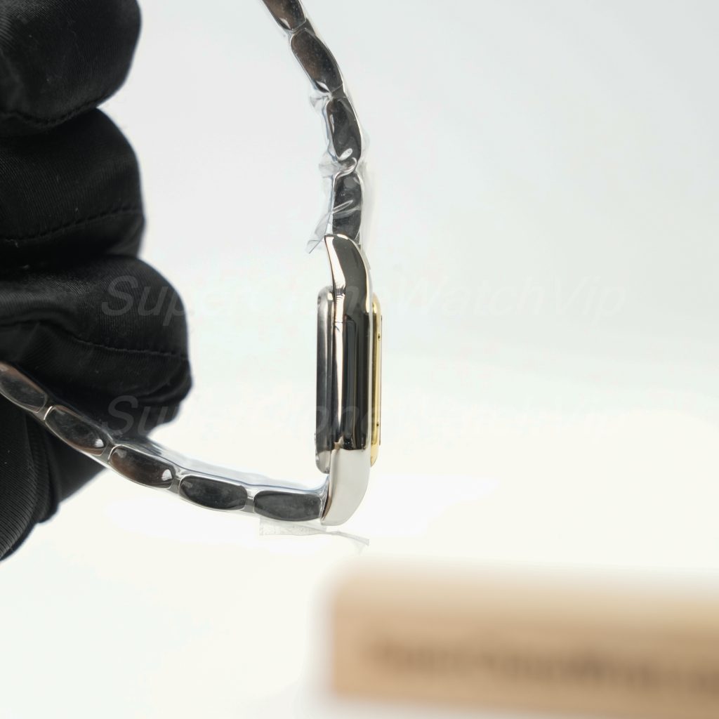 Cartier Panthère Two-Tone White Dial Two-Tone Bracelet 22x30mm Replica Watches - 6-224-scaled