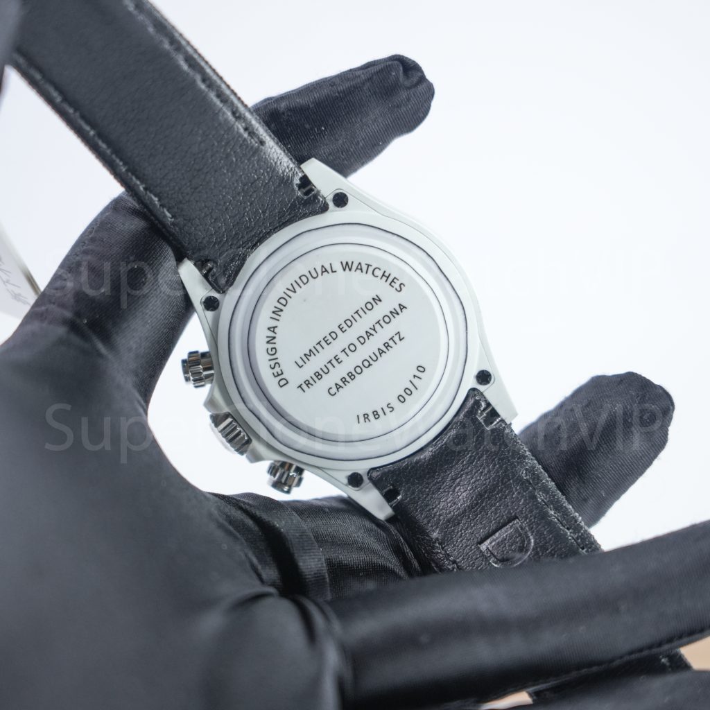 Rolex Cosmograph Daytona DiW Carbon Fiber White Dial 40mm Replica Watch - 7-120-scaled