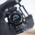 Omega Seamaster Planet Ocean 600M Chronograph "Deep Black" ETNZ Edition Black Ceramic Turquoise Accents Black Steel Bracelet 45.5mm Replica Watches - 7-194-scaled