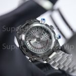 Omega Seamaster Planet Ocean 600M Chronograph Steel Model Blue Dial Blue Ceramic Bezel Steel Bracelet 45.5mm Replica Watches - 7-195-scaled