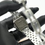 Cartier Panthère Steel Model Diamond Bezel White Dial Steel Bracelet 22x30mm Replica Watches - 7-219-scaled