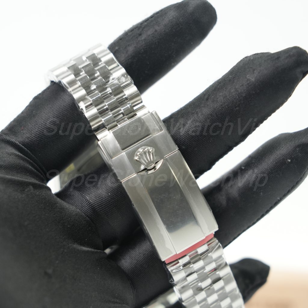 Rolex GMT-Master II 126720VTNR Steel Left-Handed Sprite Green Dial Jubilee Bracelet 40mm Replica Watch - 8-110-scaled