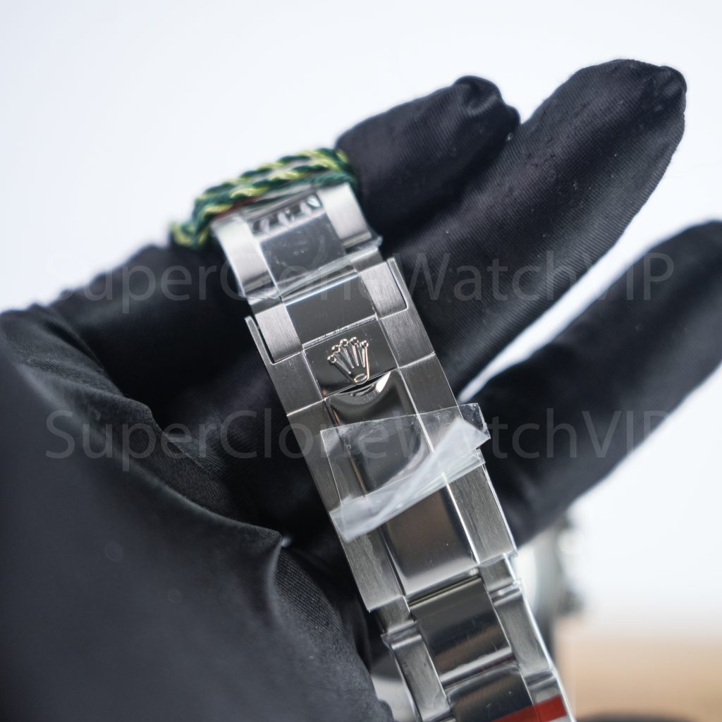 Rolex Daytona 116599RBOW Steel Black Dial Rainbow Bezel Oyster Bracelet 40mm Replica Watch - 8-119-scaled