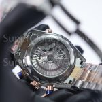 Omega Seamaster Planet Ocean 600M Chronograph Two-Tone Rose Gold Blue Dial Blue Ceramic Bezel Two-Tone Bracelet 45.5mm Replica Watches - 8-184-scaled