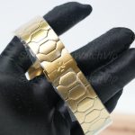 Vacheron Constantin Historiques 222 18K Yellow Gold Gold Dial Hexagonal Bracelet 37mm Replica Watch - 8-190-scaled