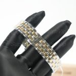 Cartier Panthère Two-Tone White Dial Two-Tone Bracelet 27x37mm Replica Watches - 8-216-scaled