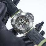 Panerai Luminor Marina eSteel PAM01356 Verde Smeraldo Green Gradient Dial Fabric Strap 44mm Replica Watches - 8-243-scaled