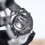 Omega Seamaster Planet Ocean 600M Chronograph Steel Model Grey Dial Grey-Orange Ceramic Bezel Steel Bracelet 45.5mm Replica Watches - 9-174-scaled