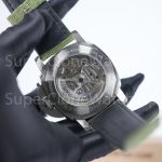 Panerai Luminor Marina eSteel PAM01356 Verde Smeraldo Green Gradient Dial Fabric Strap 44mm Replica Watches - 9-224-scaled