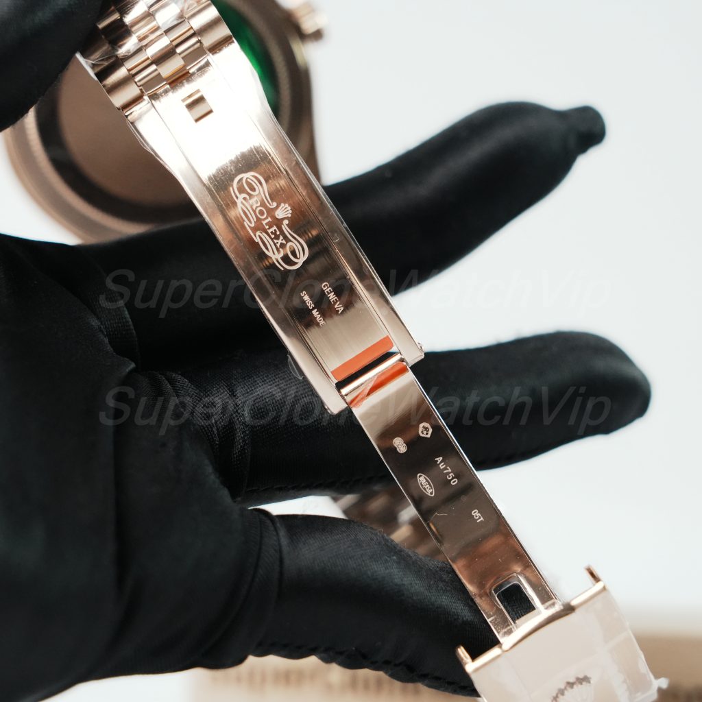 Rolex-Sky-Dweller-326235-Blue-Green-Dial-Rose-Gold-42mm Super Clone Watches Replica Watches - 9-229-scaled