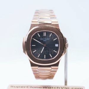 Patek Philippe Nautilus 5711 Grey Rose Gold 40mm Replica Watch 2