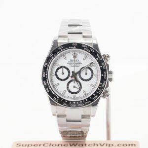 Rolex Daytona White Panda Dial 126500LN 40mm Replica Watch