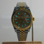 Rolex Datejust 126333 Two-Tone Yellow Gold Champagne Dial Fluted Bezel Jubilee Bracelet 41mm Replica Watches - 2-13-scaled