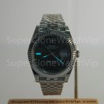 Rolex Datejust 126334 "Wimbledon" 904L Steel Slate Grey Dial Fluted Bezel Jubilee Bracelet 41mm Replica Watches - 2-14-scaled