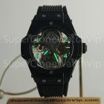 Hublot Big Bang 429.CX.0170.RX Black Ceramic Tourbillon Skeleton Dial Black Ceramic Bezel Black Rubber Strap 45mm Replica Watch - 2-3-scaled