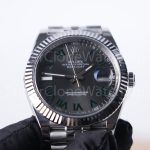 Rolex Datejust 126334 "Wimbledon" 904L Steel Slate Grey Dial Fluted Bezel Jubilee Bracelet 41mm Replica Watches - 4-14-scaled
