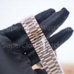 Rolex Day-Date 40 228235 18K Rose Gold White Dial Roman Numerals Fluted Bezel President Bracelet 40mm Replica Watches - 5-11-scaled