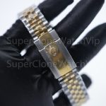 Rolex Datejust 41 126333 Two-Tone Yellow Gold Champagne Sunburst Diamond Dial Fluted Bezel Jubilee Bracelet 41mm Replica Watches - 7-16-scaled
