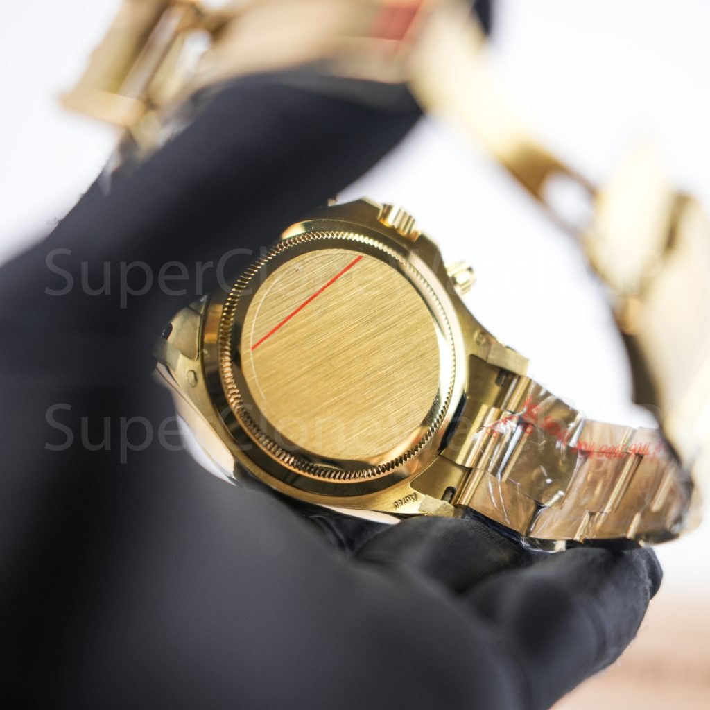 Rolex Daytona 116508 Yellow Gold Black Dial Yellow Gold Bezel Yellow Gold Bracelet 40mm Replica Watch - 7-2-scaled