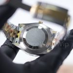 Rolex Datejust 126333 "Wimbledon" Two-Tone Yellow Gold Slate Grey Dial Fluted Bezel Jubilee Bracelet 41mm Replica Watches - 7-24-scaled