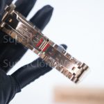 Rolex Day-Date 40 228235 18K Rose Gold Chocolate Sunray Dial Baguette Diamond Markers Fluted Bezel President Bracelet 40mm Replica Watches - 7-6-scaled
