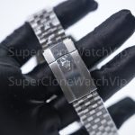 Rolex Datejust 126334 904L Steel Deep Black Dial Fluted Bezel Jubilee Bracelet 41mm Replica Watches - 8-24-scaled