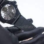 Hublot Big Bang 429.CX.0170.RX Black Ceramic Tourbillon Skeleton Dial Black Ceramic Bezel Black Rubber Strap 45mm Replica Watch - 9-3-scaled